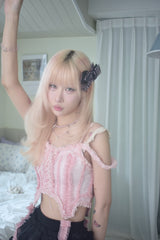 パールスパイクネックレス