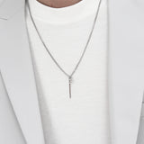 Men's スティックバーネックレスチェーン_CLEF ミニコスネックレス