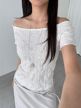 wave wrinkle top (3color)
