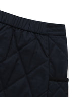 Women’s Quilted Wrap Mini Skirt Dark Navy