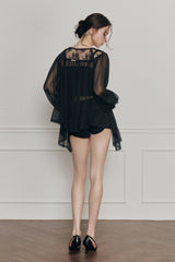 MOONRISE BLOUSE black