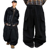 Big Pocket Cotton Balloon Pants