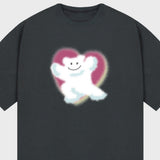 [UNISEX] スレイベア ビッグクラウドスマイル 半袖Tシャツ