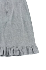 Aile frill skirt_gray