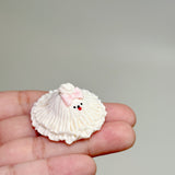千金わんちゃんのオブジェ(ピンクリボン)