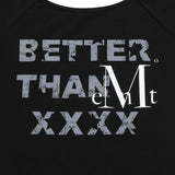 BETTER THAN X SET-UP ONE SHOULDER HALF T