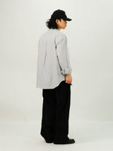 ST Basic Oxford Overfit Stripe Shirts