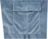 Velour Sporty Track Cargo Pants