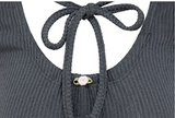 HOLE T-SHIRT_DARK GREY