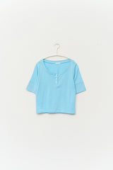 (W) Alder Button Top