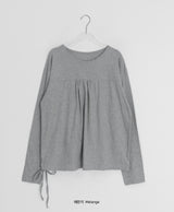 ラネヒシャーリングリボン長袖Tシャツ