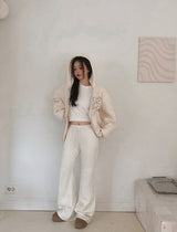 #Warm Fleece Bootcut Banding Pants (5color)
