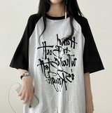リミンボクシーフィットカラーラグラン半袖Tシャツ