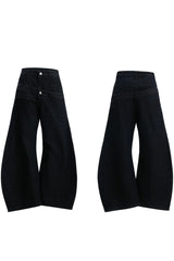 Banana Cut Wide Jeans