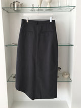  Three button drape skirt