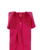 Detachable Sleeve One Shoulder Top _ PINK