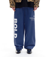 BOLDロゴスウェットパンツ (BLUE)