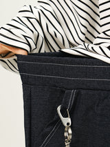 [SEMADE] CP Non-fade Banding Denim Pants
