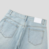 Ice Curved Wide Denim