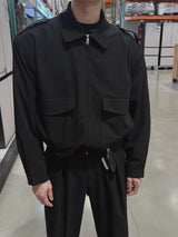 [Premium] 3 TAP Technical Epaulet Blouson (2color)