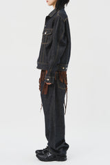 Julie Non Fade Raw Denim Jacket