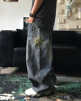 TC Side Pocket Ball Rune Denim Pants (3C)