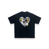 "FRAGILE HEART" プリント S/S Tシャツ