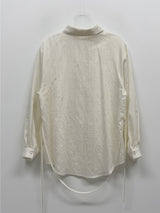 Rollin Belted Loose-Fit Long Blouse