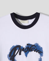 Blue Heart Ringer T-Shirt