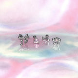 [SET] スウィート メロディ リボン ピアス