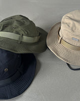 Patch strap safari hat