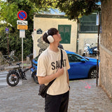 [A-T0117] SAINTピグクロップ半袖Tシャツ (4色)
