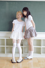 フリルバルーンスカート(white)