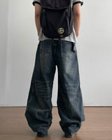 Mood Dark Blue Denim Pants