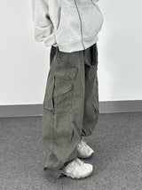 buckle pigment cargo pants