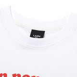 K プリントショートスリーブTシャツ / K PRINTING SHORT-SLEEVED T-WHITE