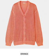 Summer Turf Pigment Net Cardigan