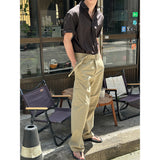 [S/S] Belt cotton wide pants (3color)