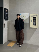 ピーチビッグバルーンカーゴパンツ