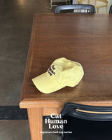 CAT HUMAN LOVE BALL CAP / BROWN