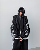 Nemesis Chrome Hood Zip-Up