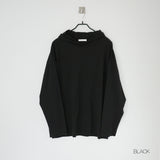 slit hoodie top