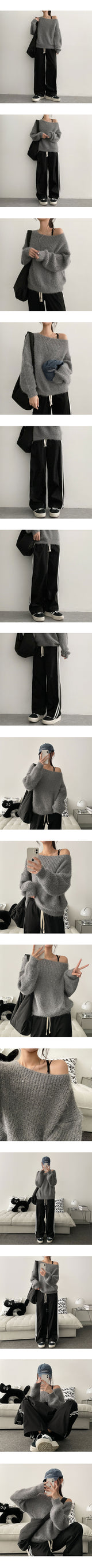 sting double-line banding sweatpants