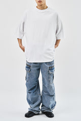 War Square Zip Denim (2color)
