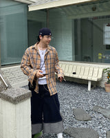 No.0832 P ノンフェードロールアップパンツ