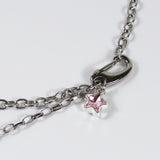 トゥースジェムネックレス(pink)