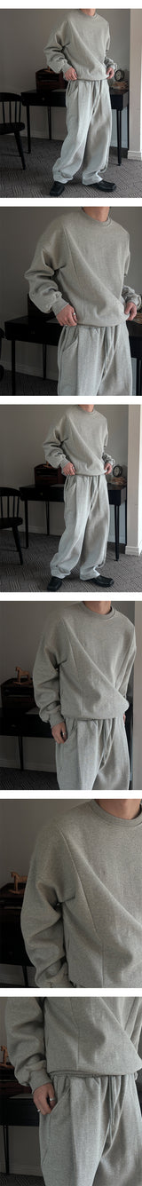 [Unisex] Dart hard cotton wide pants(2color)