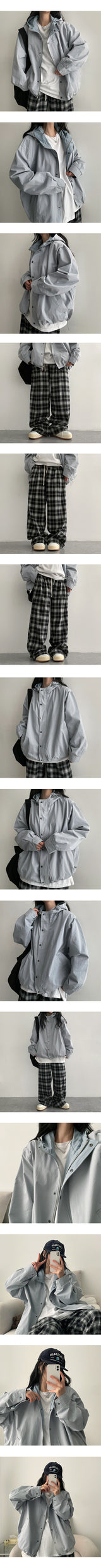 Are checkered banding wide pants