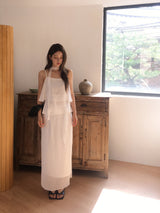 Fairy tie frill blouse