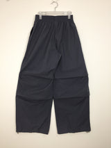 Nylon wrap skirt pants (2color)